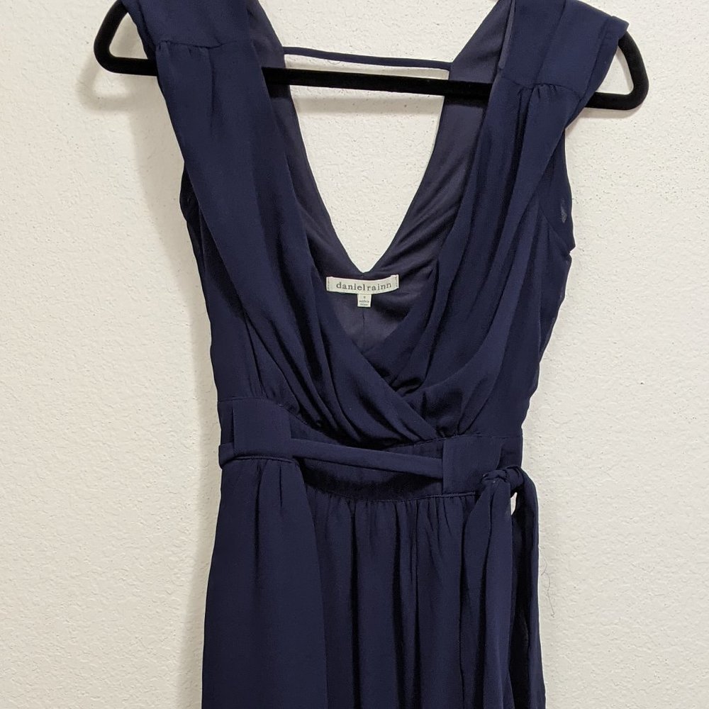 Daniel Rainn Midi Dress | Navy | Small